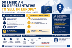 Do I Need an EU Authorised Representative to Sell in Europe?