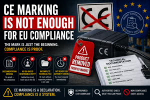 Why CE Marking Is Not Enough for EU Compliance