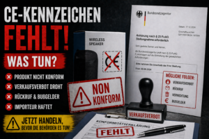 CE-Kennzeichnung fehlt – was jetzt zu tun ist (EU Guide)