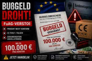 Bußgeld nach Funkanlagengesetz (FuAG) – wie hoch kann es werden?