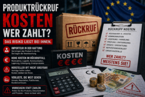 Produktrückruf Kosten – wer zahlt in der EU? Importeur, Hersteller oder Händler