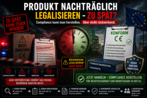 Produkt nachträglich legalisieren EU – was möglich ist