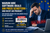 Warum Ihre Software-Deals am Preis scheitern – und nicht am Produkt