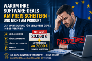 Warum Ihre Software-Deals am Preis scheitern – und nicht am Produkt