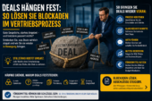 Deals hängen fest: So lösen Sie Blockaden im Vertriebsprozess