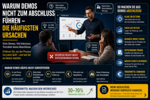 Warum Demos nicht zum Abschluss führen – die häufigsten Ursachen