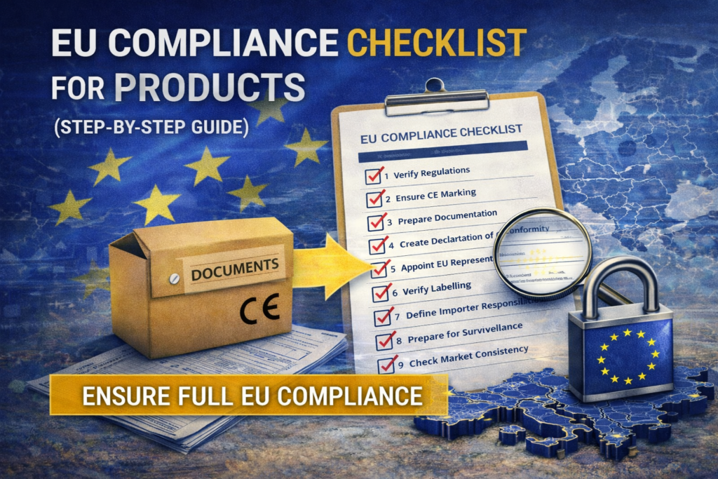 EU Compliance Checklist for Products | keyna.de