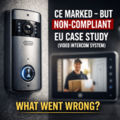 EU Compliance Case Study: Why a CE-Marked Video Door System Failed in the EU