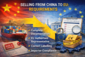 Selling from China to EU: Requirements