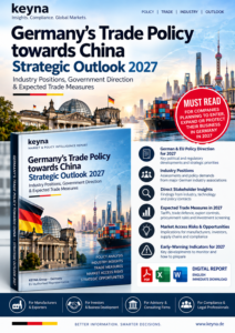 Germany’s Trade Policy towards China – Strategic Outlook 2027